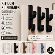 🌿 Gancho de Porta Estilo Japandi – Minimalismo, Funcionalidade e Organização no Seu Dia a Dia!
