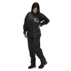 Conjunto Capa De Chuva Pvc Feminina Pantaneiro Moto Motoboy