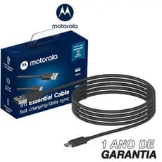 Cabo USB De Dados Motorola Original Usb-C 1 Metro