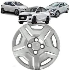 1 Calota Onix Prisma 2012 até 2015 Aro 14 Polegadas Parafuso Cubo Baixo