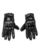 Par de Luva Motoqueiro Motociclista Impermeável Proteção Moto Cor Preto Tamanho Único