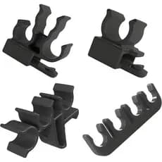 Kit Grampo do Cabo Vela CrossFox Polo Polo sedan Plastcar 5 peças KPA0423003