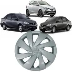 1 Calota Modelo Etios 2012 até 2020 Aro 14 Polegadas Encaixe Pressão