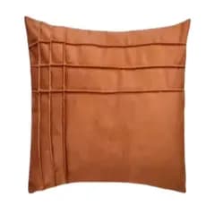 Capa de Almofada Grande 60x60cm Almofadão Suede Drapeada II Decorativa