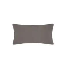 Almofada Cheia Retangular Baguete 45x30cm  Suede Liso Fibra Siliconada