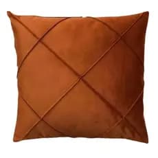 Almofada Grande Cheia 60x60cm Almofadão Suede Drapeada Decorativa