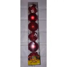 Enfeites de Natal bola para árvore de natal n.06 com 6 unidades