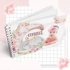 Livro Mêsversario do Bebê Personalizado