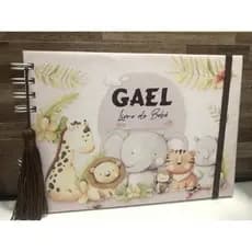 CADERNO Livro do Bebê personalizado com nome ou foto