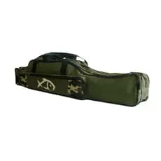 Capa bolsa porta varas 90 cms com 3 repartições e bolso lateral .