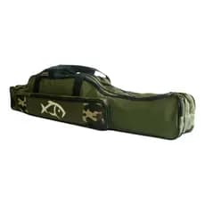 Capa bolsa porta varas para pesca e camping 1,00 mt com  3 repartições e 1 bolso .