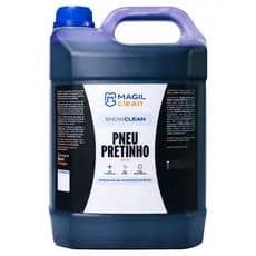 Pretinho para Pneus e Borrachas Pneu Pretinho Semi-Gel 5L Magil Clean