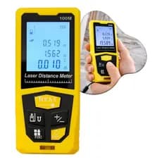 Trena Medidor Laser 100m Obra Engenharia Profissional BOM6545
