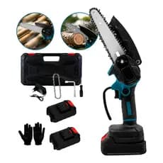 Mini Motosserra 36v Luatek 6 Polegadas Com Maleta LWJ209