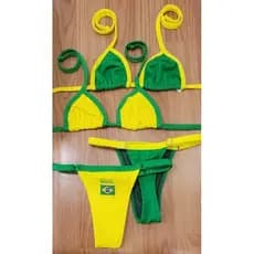 Biquíni do Brasil, biquíni de fita, biquíni para marquinha do Brasil