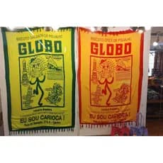 Canga do Biscoito Globo, 100% viscose, Canga de praia, Canga do Biscoito Globo Salgado, Canga do Biscoito Globo Doce