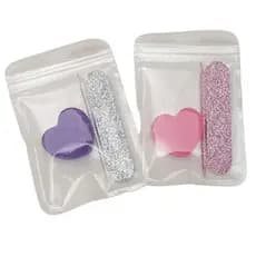 kit 10 lembrancinha Manicure Pedicure Lixa unha Portátil