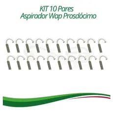 Escovas De Carvão P/ Aspirador Wap Prosdócimo - 10 Pares