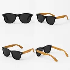Oculos de Sol Masculino/Feminino – Modelo Justin com Lente Escura UV400