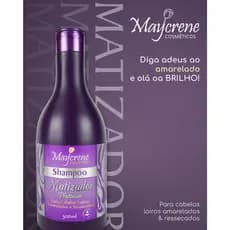 Shampoo Matizador Platinum Maycrene 500 Ml