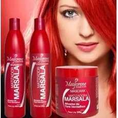 KIT Matizador marsala maycrene 500ML ativador de tons vermelhos