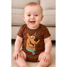 Body Scooby Doo Bebê Body Desenho Animado Body Temático Mesversario Scooby Doo Body Bebe Menino Body Bebe Scooby Doo