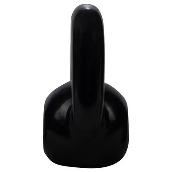 Kettlebell Emborrachado Preto 24 Kg