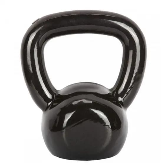 Kettlebell Emborrachado Preto 20 Kg