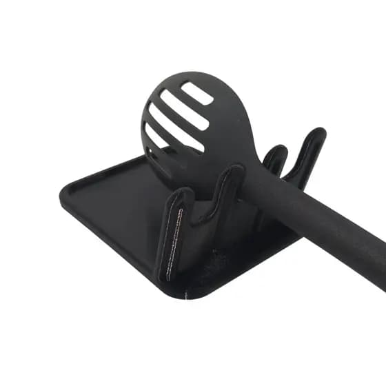 Suporte para colher Porta Colher com Bandeja Coletora Fácil Limpeza