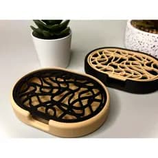 Saboneteira Minimalista Premium com Drenagem | Design Moderno Vazado | Porta Sabonete Elegante