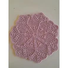 toalhinha jogo americano croche pequeno Fiore