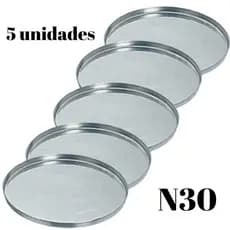 Forma de pizza N30 5 unidades