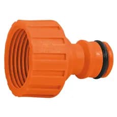 Bico Torneira Adaptador Fêmea Tramontina com Rosca 3/4" em Plástico para Jardim