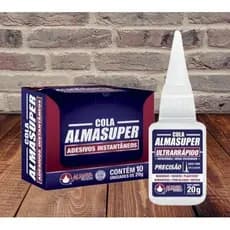 Kit 10 Unidades Cola Instantânea 20g Almasuper Ultrarrápido