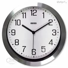 Relogio Parede Aluminio Escovado Redondo Decorativo Cozinha Presente Decoracao para Apartamento Casa