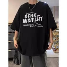 Camisetas masculinas, algodão Tamanho mais baixo do mercado,Moda, hip-hop, estilo britânico