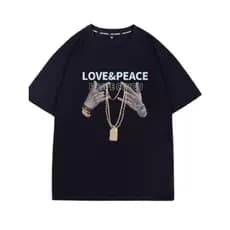Camisetas masculinas, algodão Tamanho mais baixo do mercado,Moda, hip-hop, estilo britânico