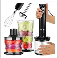 Mixer Vertical Turbo 4 em1 Moedor Processador Alimentos - ZALLUNASC