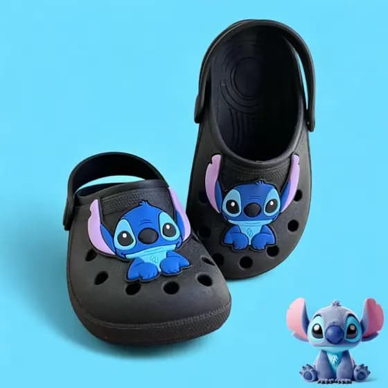 Babuche Infantil Stitch Menino e Menina – Conforto e Diversão