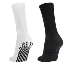 Meia Esportiva Antiderrapante de Futebol Crossfit Cano Alto