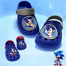 Babuche Infantil Sonic para Menino - Conforto, Estilo e Aventura no Dia a Dia