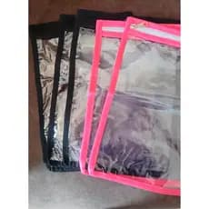 Kit com 3 Embalagem Cristal Saco Envelope para roupa suja molhada maternidade 20 x 30
