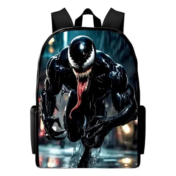 Mochila Infantil Lançamento Personalizada Venom Bolsa Escolar Volta As Aulas Infantil