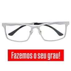 Armação Óculos grau Aluminio Esportivo fechado