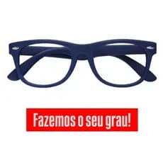 Armação Óculos De Grau Infantil Flexível 4-10 Anos Azul 227
