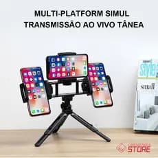Suporte Tripé Celular Smartphone Mesa Portátil /Tem três posições