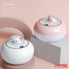 Umidificador de ar, aromaterapia com design de purificador de OVNI gato