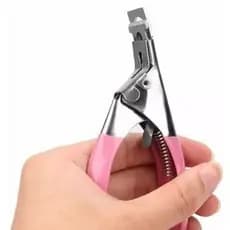 Alicate Cortador Unha Postiça Gel Tips Acrílica Acrigel