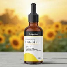 Óleo de Girassol Ozonizado Cicatrizante Anti Estrias Lapace 30ml Ozonio Super Concentrado