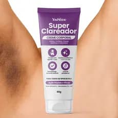 Creme Super Clareador De Virilha e Axila Manchas Escuras YouShine 60g Niacinamida e Rosa Mosqueta